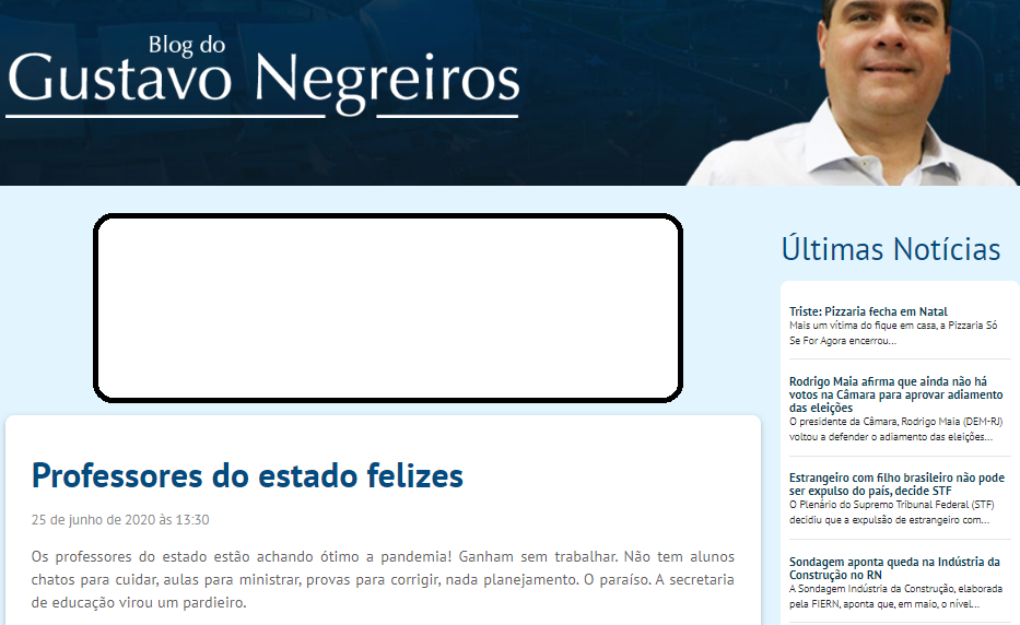 Blog do Gustavo Negreiros